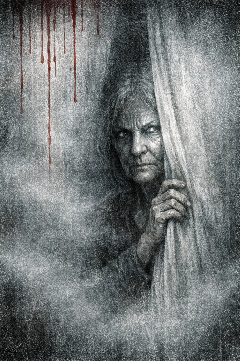 Porträt: ALTE DAME
